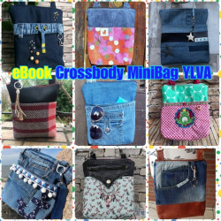 Crossbody Tasche Ylva - Freebook von BlauBunt